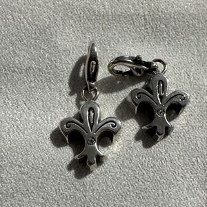Brighton Silver Fleur-de-Lis Bracelet Charms